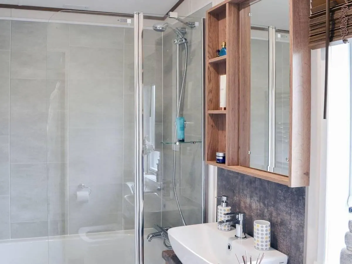 Ferienhaus Luxury Boutique Style Lodge With Hot Tub Bridlington